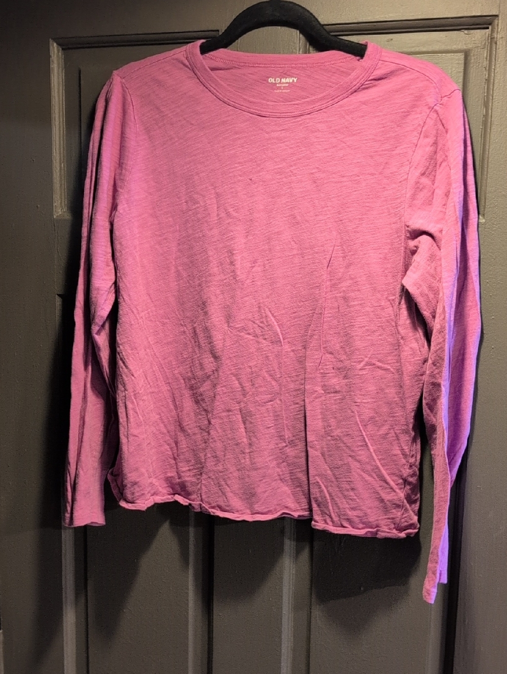 Old Navy Long Sleeve Tee - Magenta Pink